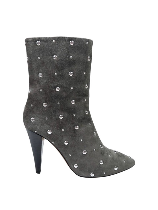 IRO Shoes - IRO Fernila Studded Suede Ankle Boots - Size 39EU